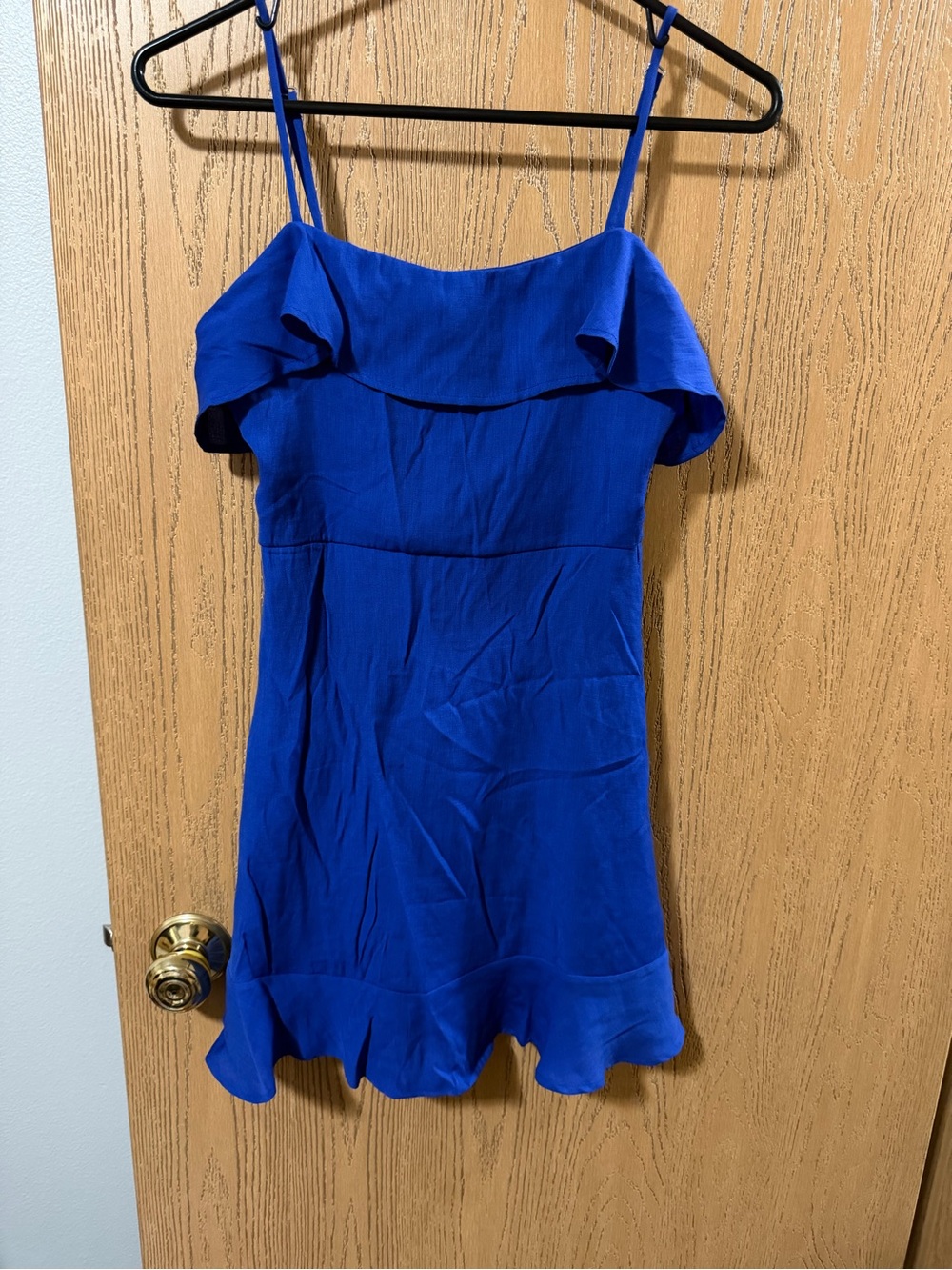 Altar'd State Cobalt Blue Spaghetti Strap Dress